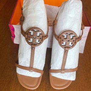 Tory Burch 'Miller' 55mm Block Heel Sandal NEW